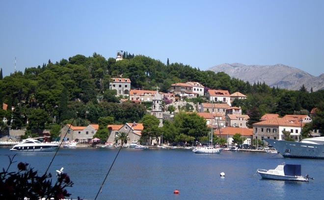 The cute harbour and town of Cavtat © SW
